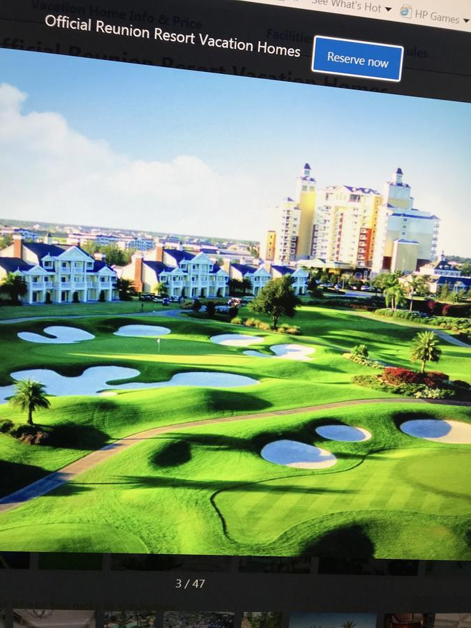 Reunion Resort Townhouse キシミー エクステリア 写真